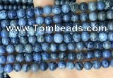 CDU367 15.5 inches 6mm round dumortierite gemstone beads