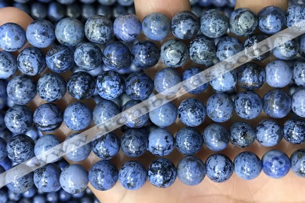 CDU368 15.5 inches 8mm round dumortierite gemstone beads