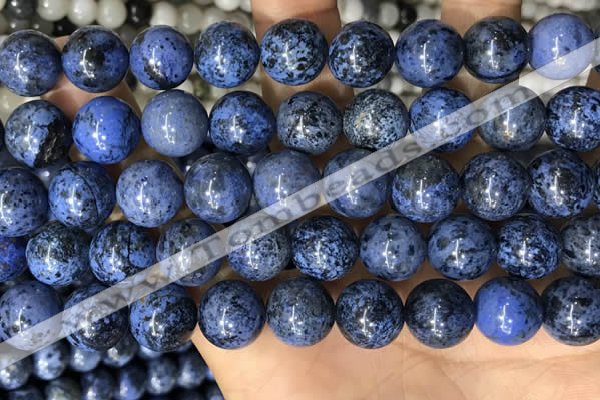 CDU370 15.5 inches 12mm round dumortierite gemstone beads