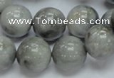 CEE06 15.5 inches 16mm round eagle eye jasper beads wholesale