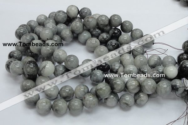 CEE06 15.5 inches 16mm round eagle eye jasper beads wholesale