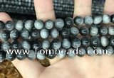 CEE512 15.5 inches 8mm round eagle eye jasper beads