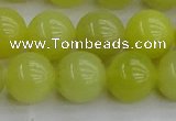 CEJ203 15.5 inches 10mm round lemon jade beads wholesale