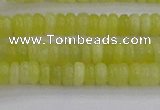 CEJ210 15.5 inches 2*4mm rondelle lemon jade beads wholesale