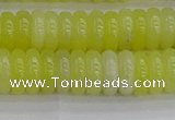 CEJ212 15.5 inches 3*8mm rondelle lemon jade beads wholesale