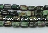 CEM16 15.5 inches 6*8mm rectangle emerald gemstone beads wholesale