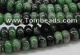 CEP06 15.5 inches 5*8mm rondelle epidote gemstone beads Wholesale