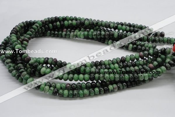 CEP06 15.5 inches 5*8mm rondelle epidote gemstone beads Wholesale