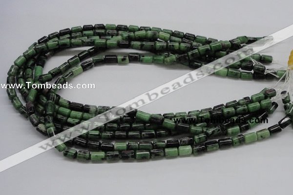 CEP07 15.5 inches 6*8mm column epidote gemstone beads Wholesale