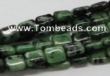 CEP16 15.5 inches 8*10mm rectangle epidote gemstone beads