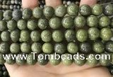 CEP204 15.5 inches 12mm round epidote gemstone beads wholesale