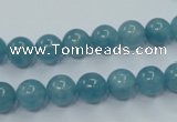 CEQ03 15.5 inches 8mm round blue sponge quartz beads wholesale