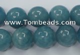 CEQ06 15.5 inches 14mm round blue sponge quartz beads wholesale