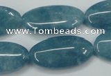 CEQ137 15.5 inches 15*30mm marquise blue sponge quartz beads