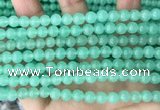 CEQ301 15.5 inches 6mm round green sponge quartz beads