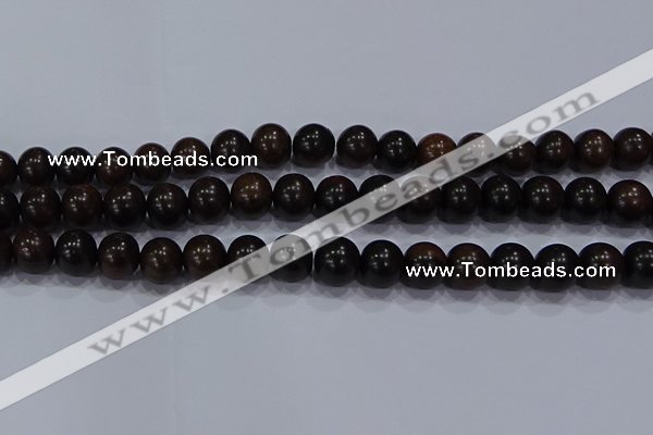 CEY54 15.5 inches 12mm round ebony wood beads wholesale