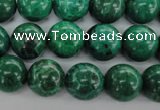 CFA75 15.5 inches 12mm round green chrysanthemum agate beads