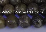 CFC215 15.5 inches 14mm round grey fossil coral beads wholesale