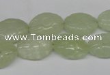 CFG245 15.5 inches 13*18mm carved oval New jade gemstone beads