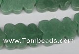 CFG286 15.5 inches 17*25mm carved green aventurine beads