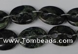 CFG296 15.5 inches 15*20mm carved oval kambaba jasper beads