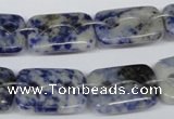 CFG320 15.5 inches 15*20mm carved rectangle sodalite beads