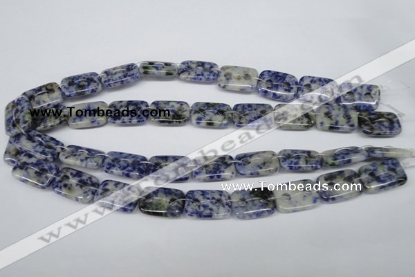 CFG320 15.5 inches 15*20mm carved rectangle sodalite beads