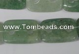 CFG330 15.5 inches 18*25mm carved rectangle Indian aventurine beads