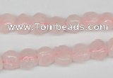 CFG58 15.5 inches 8*10mm carved pig-shaped rose quartz beads