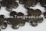 CFG682 15.5 inches 20mm carved flower grain stone beads