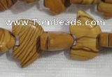 CFG795 12.5 inches 14*18mm carved animal grain stone beads