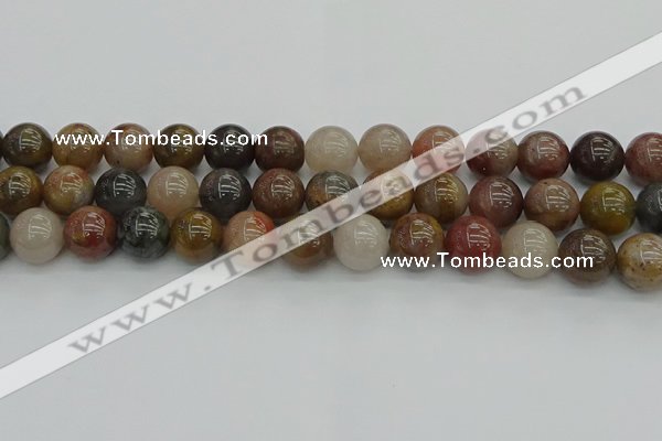 CFJ204 15.5 inches 12mm round fancy jasper beads wholesale