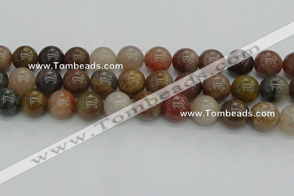 CFJ205 15.5 inches 14mm round fancy jasper beads wholesale