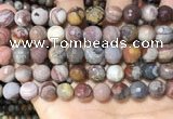 CFJ253 15.5 inches 10mm faceted round fantasy jasper beads wholesale