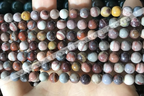 CFJ257 15.5 inches 6mm round fantasy jasper beads wholesale