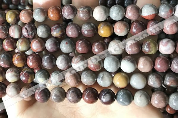 CFJ258 15.5 inches 8mm round fantasy jasper beads wholesale