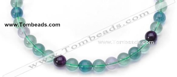 CFL01 4mm AA grade round natural fluorite  beads Wholesale