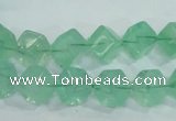 CFL100 15.5 inches 8*8mm cube natural green fluorite gemstone beads