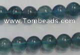 CFL1003 15.5 inches 10mm round blue fluorite beads wholesale