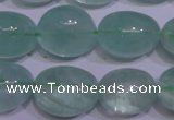 CFL1080 15 inches 15*20mm nuggets green fluorite gemstone beads