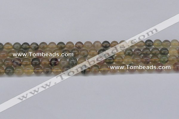 CFL1103 15.5 inches 10mm round yellow fluorite gemstone beads