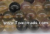 CFL1105 15.5 inches 14mm round yellow fluorite gemstone beads