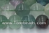 CFL1136 15.5 inches 8mm round fluorite beads wholesale