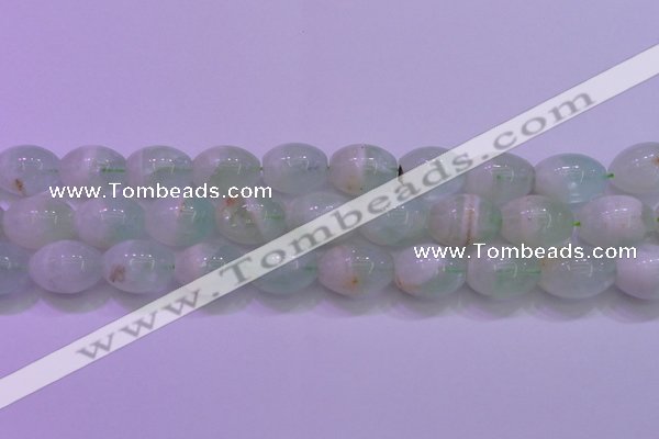 CFL1205 15.5 inches 13*18mm rice green fluorite gemstone beads