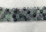 CFL1452 15.5 inches 8mm round fluorite beads wholesale