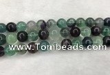 CFL1456 15.5 inches 16mm round fluorite beads wholesale