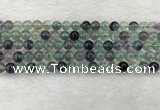 CFL1461 15.5 inches 6mm round A grade fluorite gemstone beads