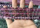 CFL1499 15.5 inches 12mm round purple fluorite gemstone beads