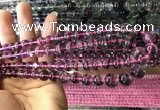 CFL1504 15.5 inches 6mm - 14mm round rainbow fluorite gemstone beads