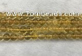 CFL1510 15.5 inches 10mm round yellow fluorite gemstone beads